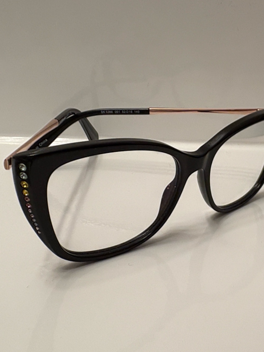 Swarovski Black glasses